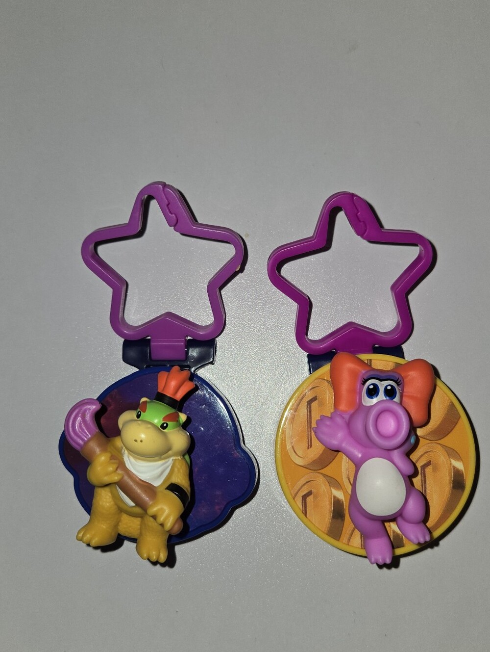 Lot of McDonald’s 2026 Super Mario Galaxy Movie Happy Meal Toys –Birdo & Bowser